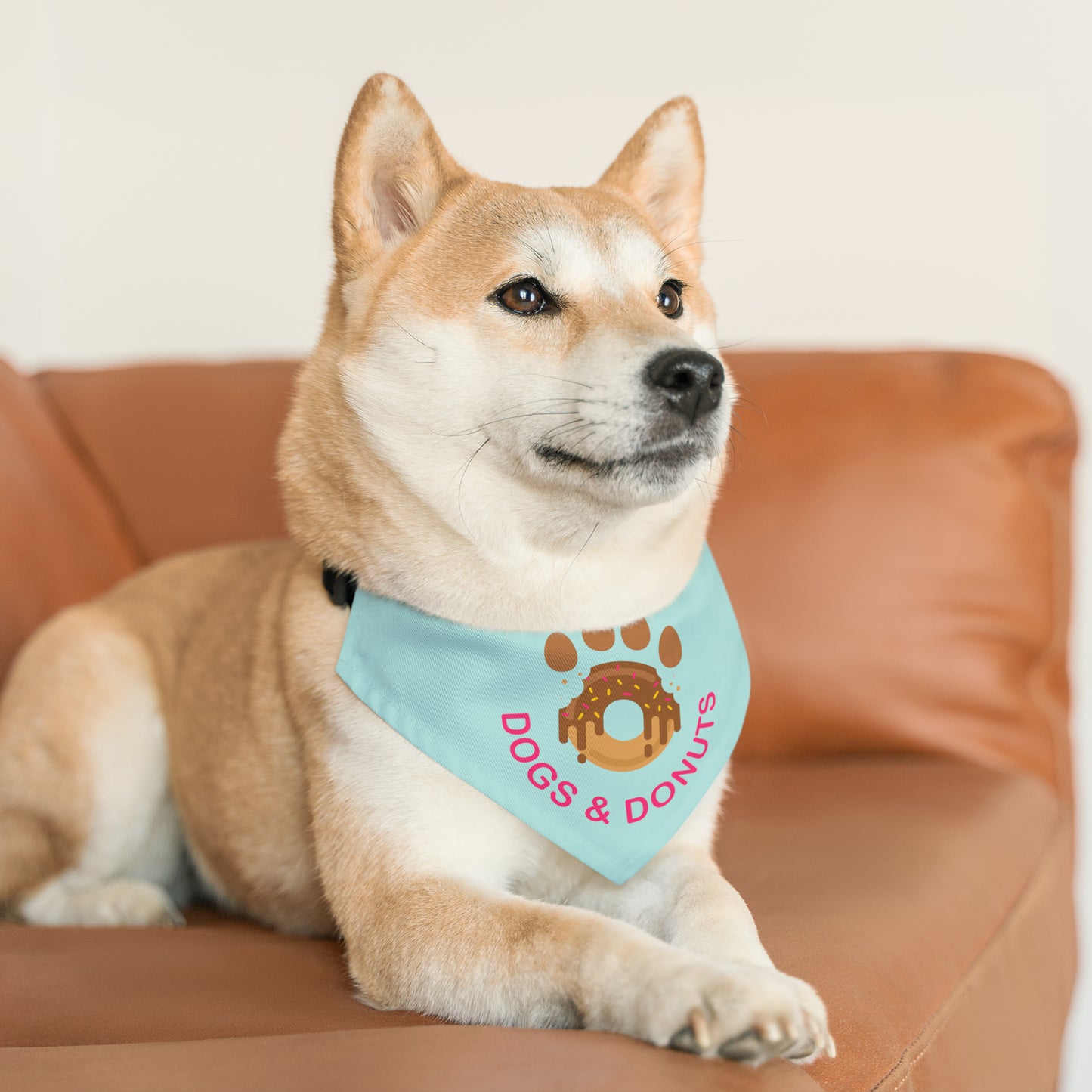 Dogs & Donuts // Pet Bandana Collar