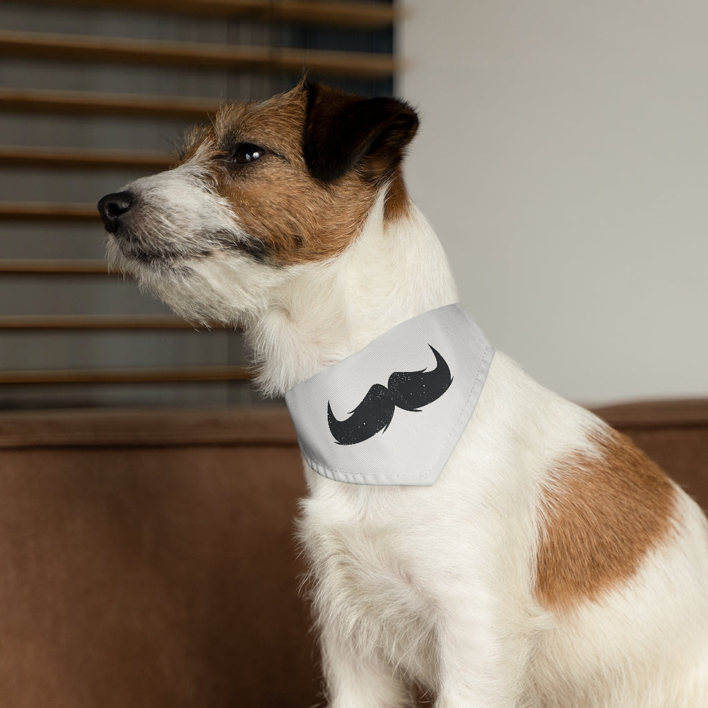 Moustachioed - Pet Bandana Collar