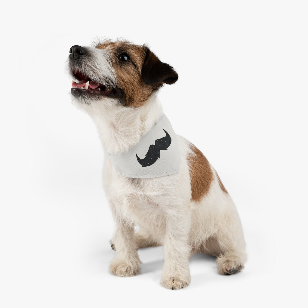 Moustachioed - Pet Bandana Collar
