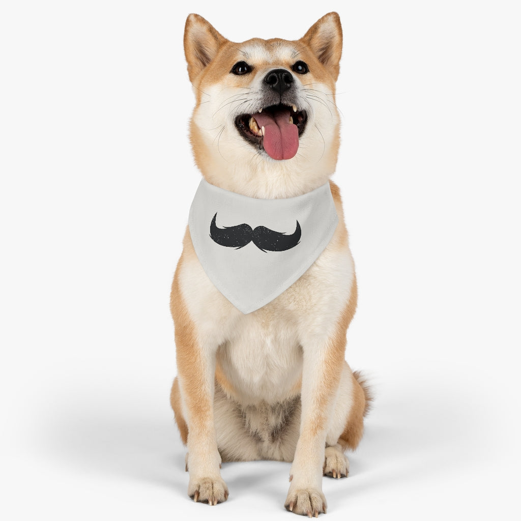 Moustachioed - Pet Bandana Collar