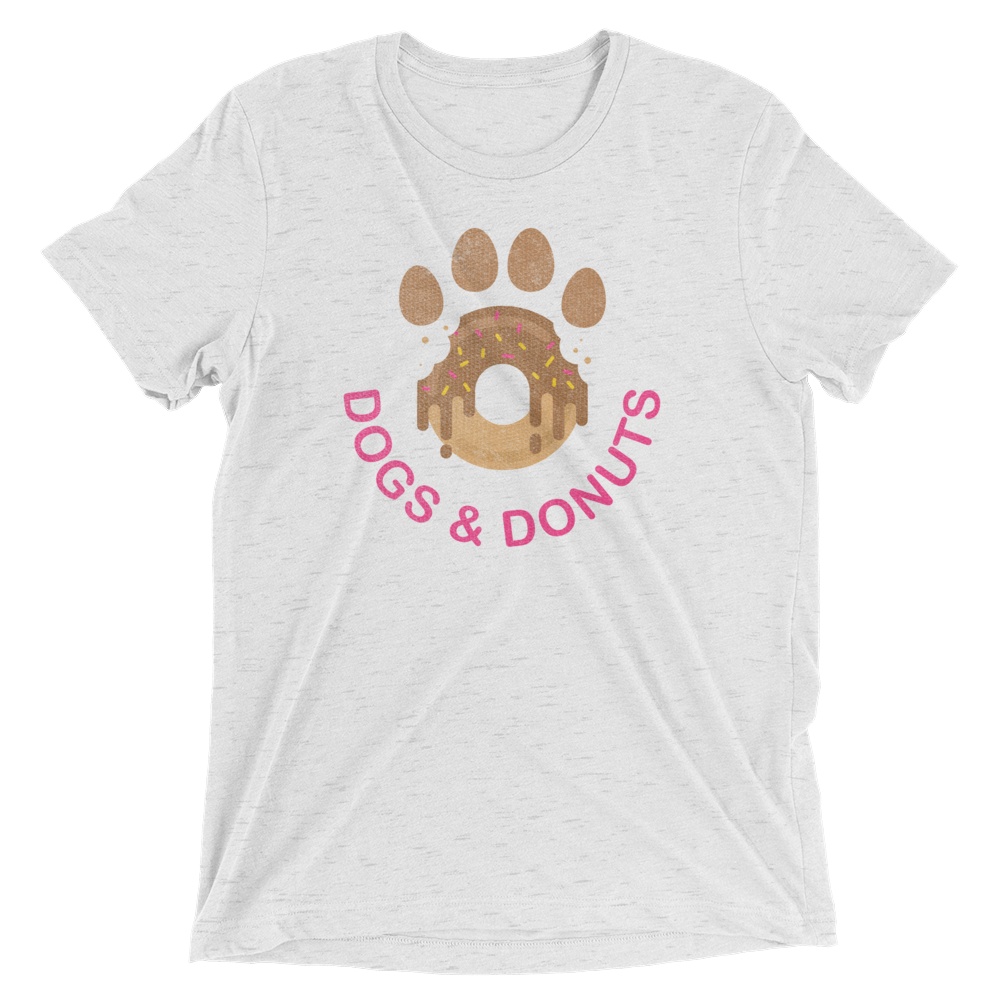 Dogs & Donuts // Chocolate Edition - Short sleeve t-shirt