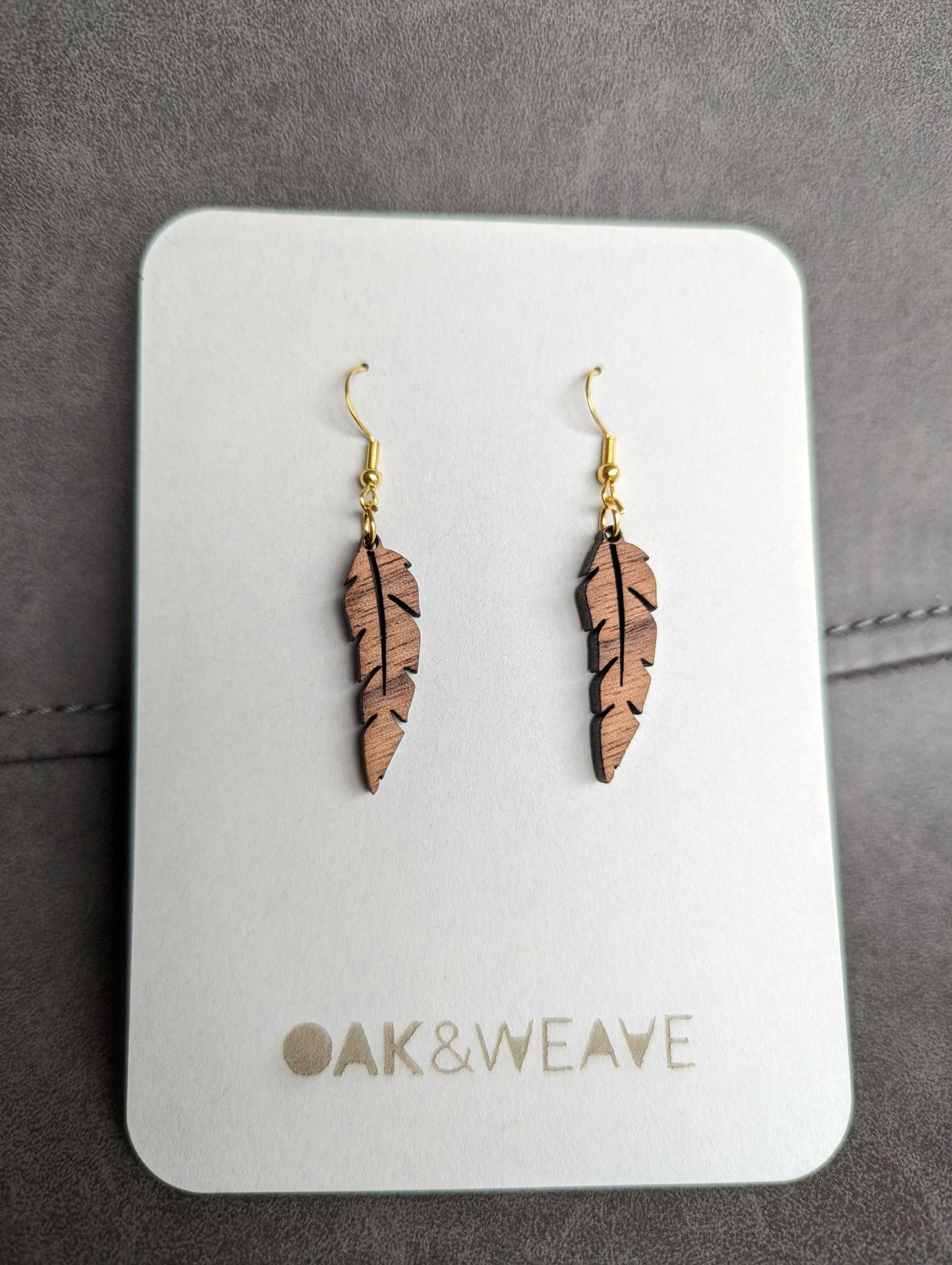 Birds of a Feather - Hand-made Wooden Earrings