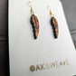 Birds of a Feather - Hand-made Wooden Earrings