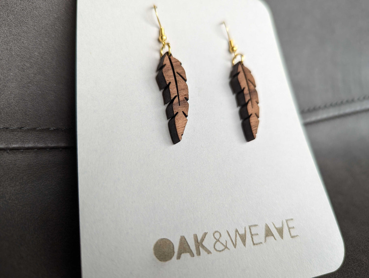 Birds of a Feather - Hand-made Wooden Earrings