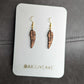 Birds of a Feather - Hand-made Wooden Earrings