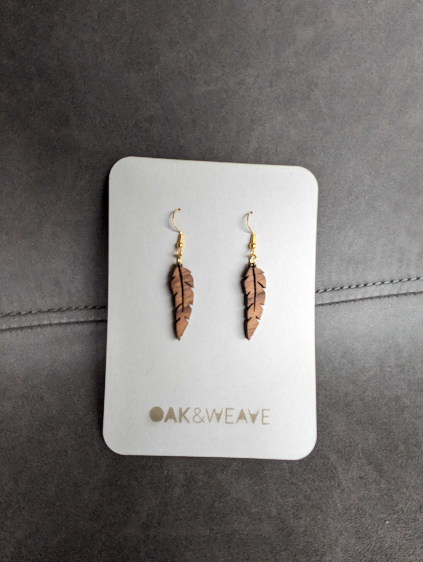 Birds of a Feather - Hand-made Wooden Earrings