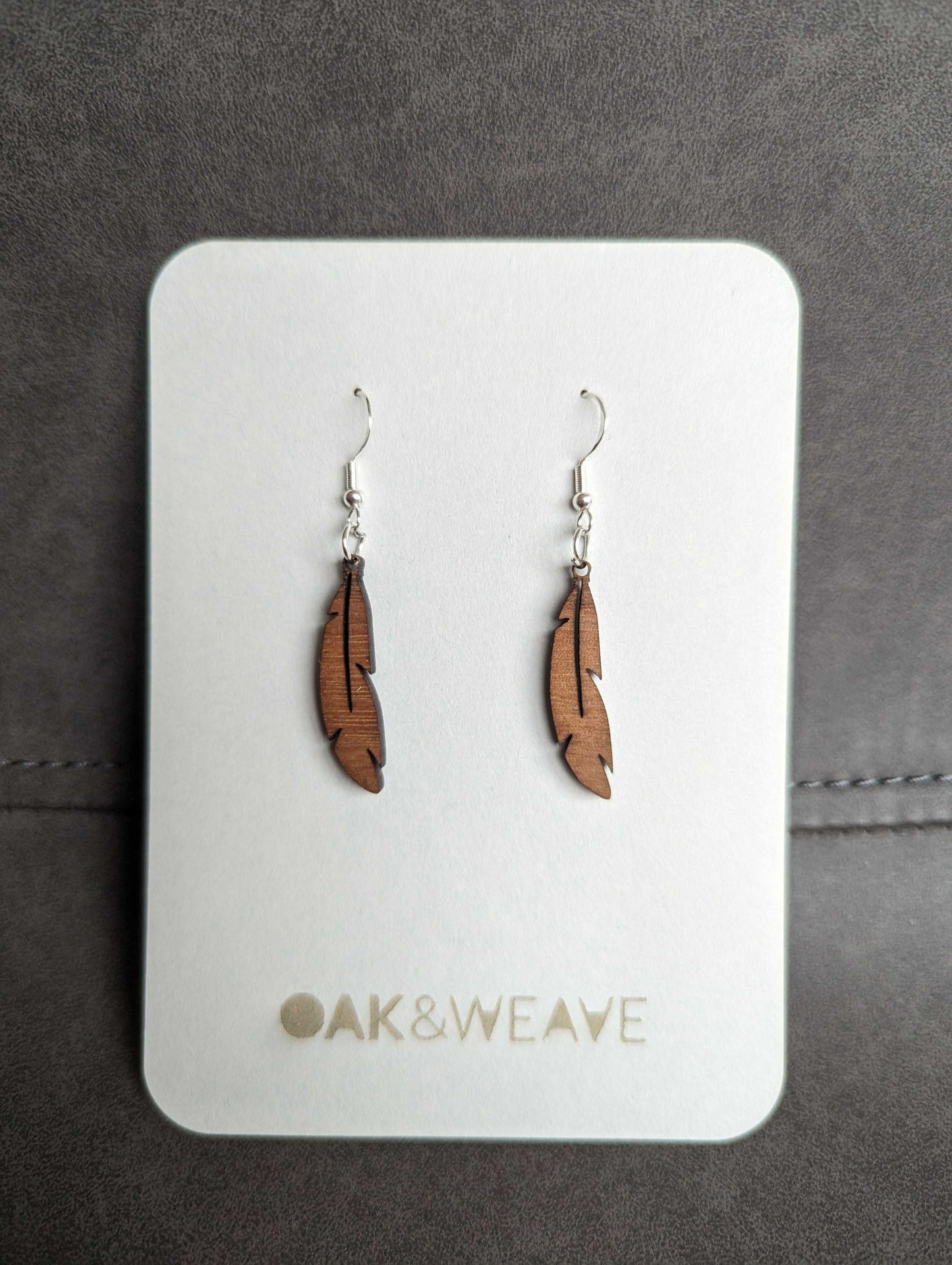 Flock Together - Hand-made Wooden Earrings