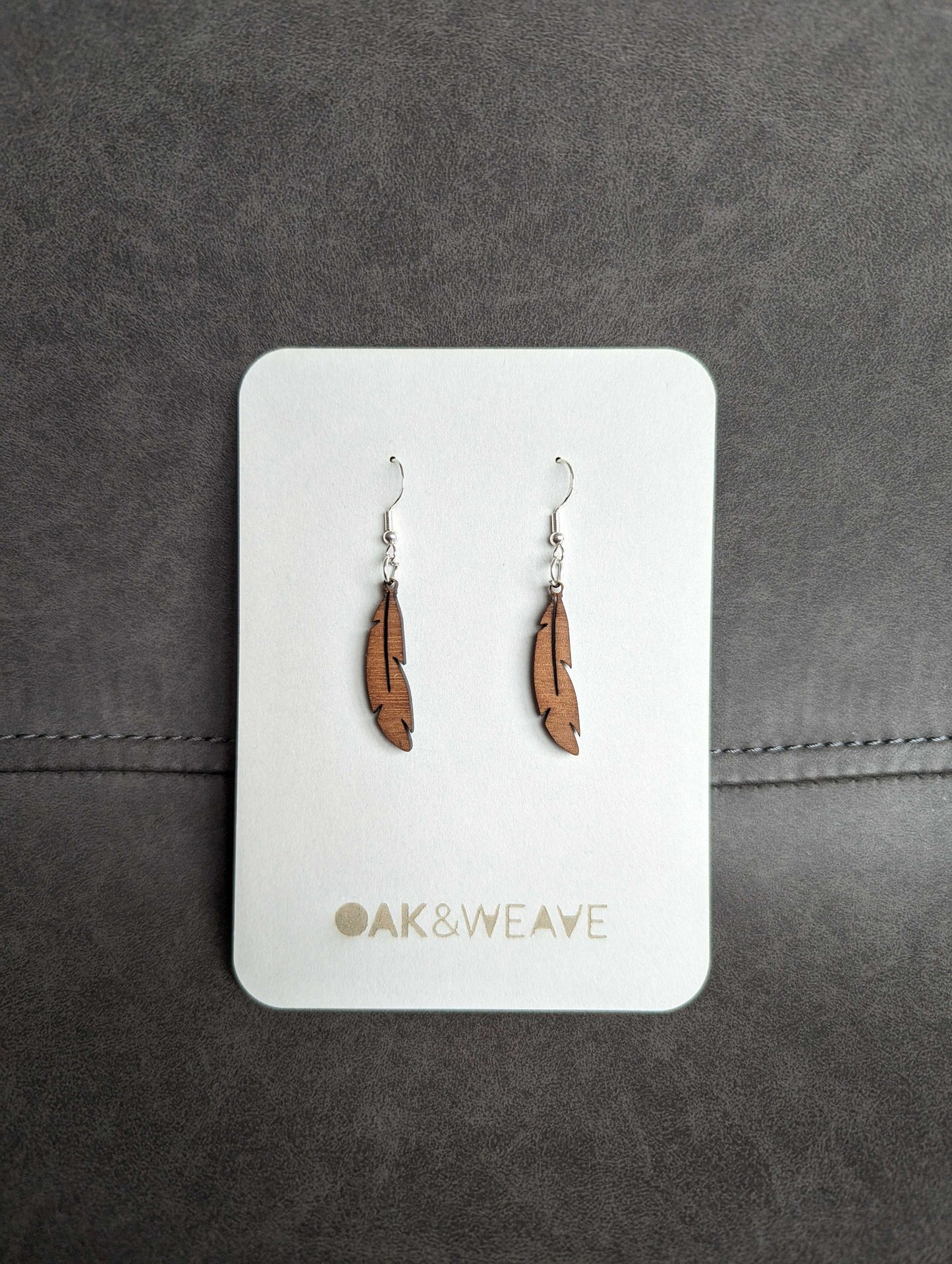 Flock Together - Hand-made Wooden Earrings