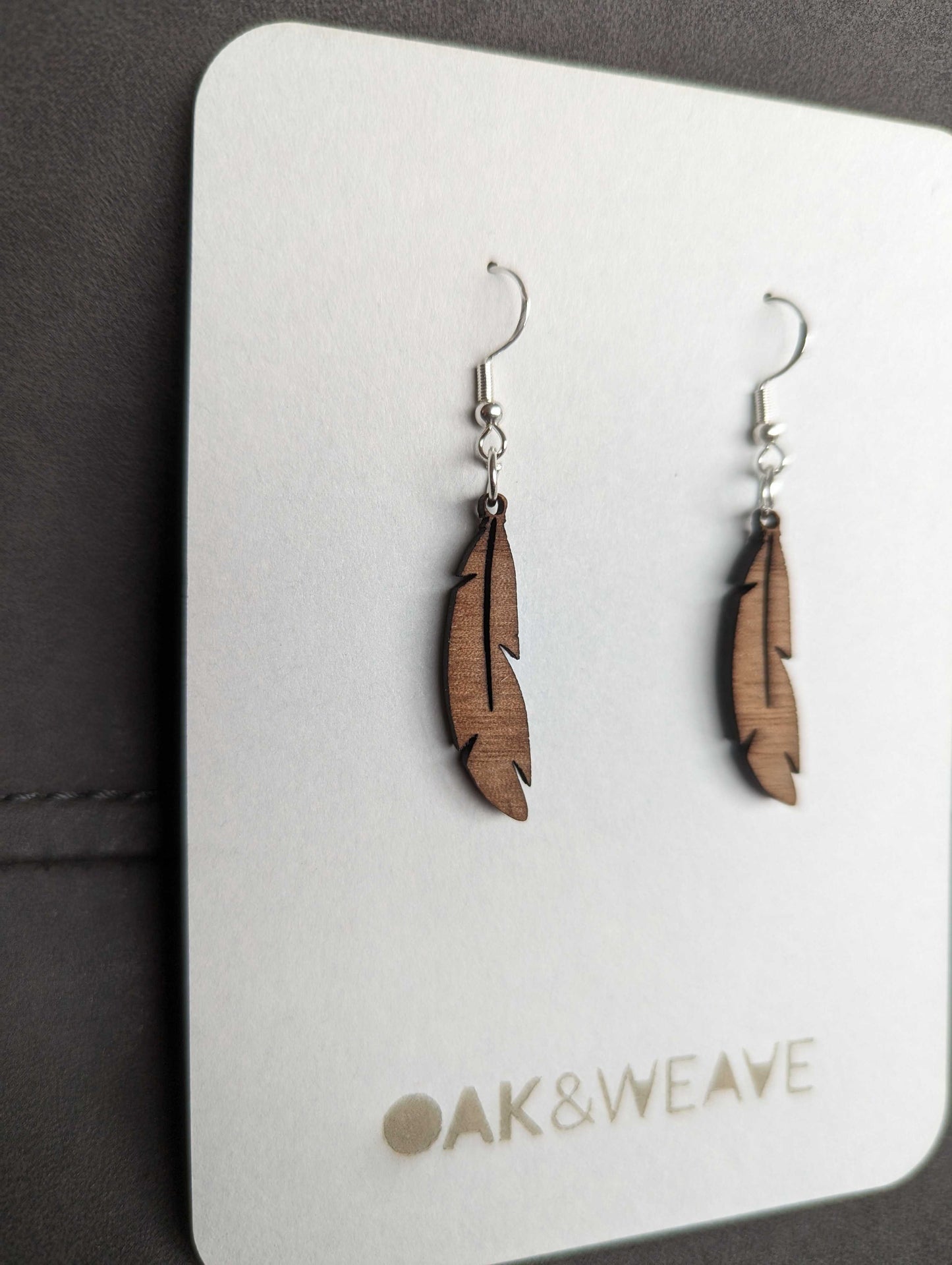 Flock Together - Hand-made Wooden Earrings