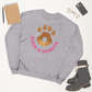 Dogs & Donuts // Chocolate - Unisex fleece sweatshirt