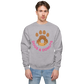 Dogs & Donuts // Chocolate - Unisex fleece sweatshirt