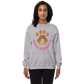 Dogs & Donuts // Chocolate - Unisex fleece sweatshirt
