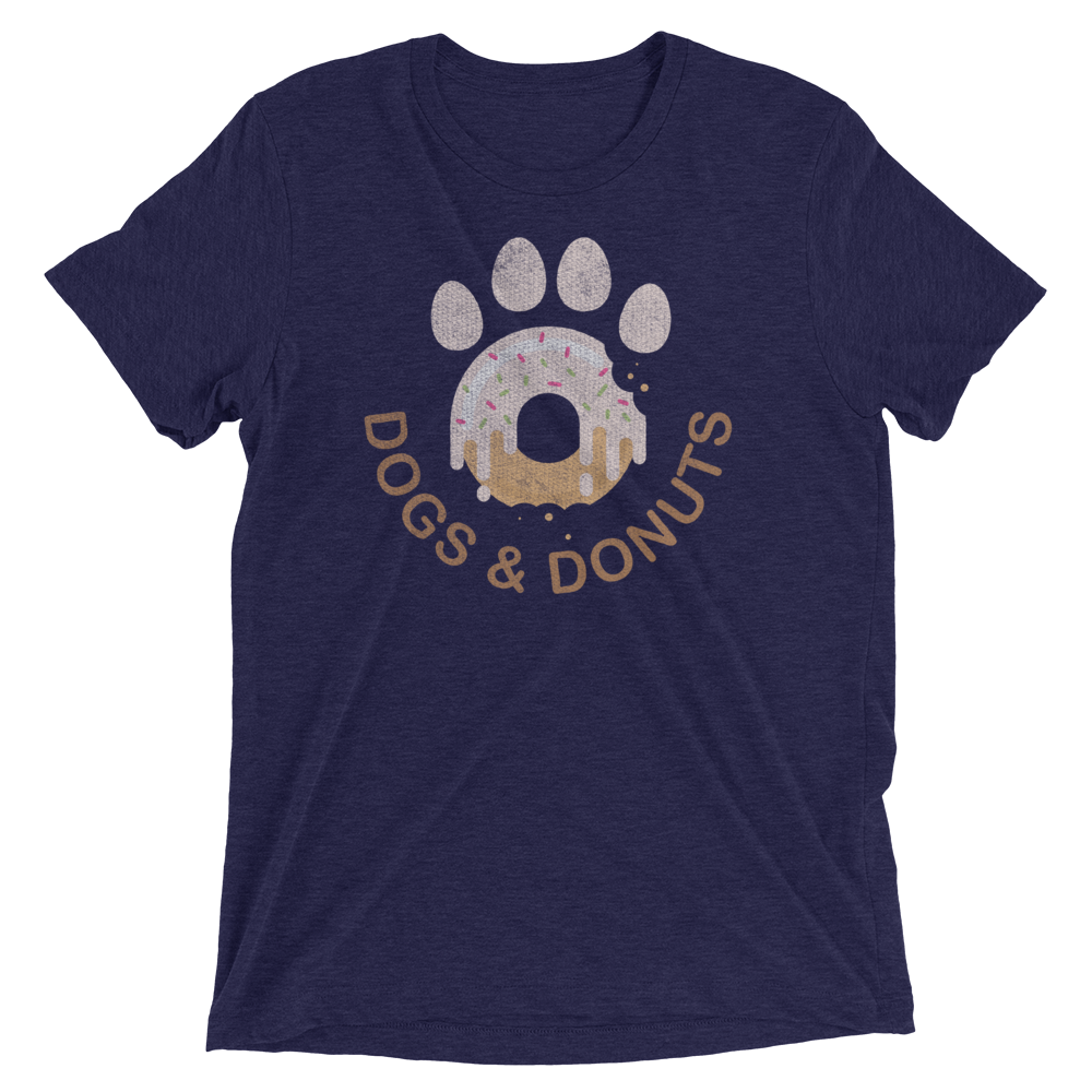 Dogs & Donuts - Short sleeve t-shirt