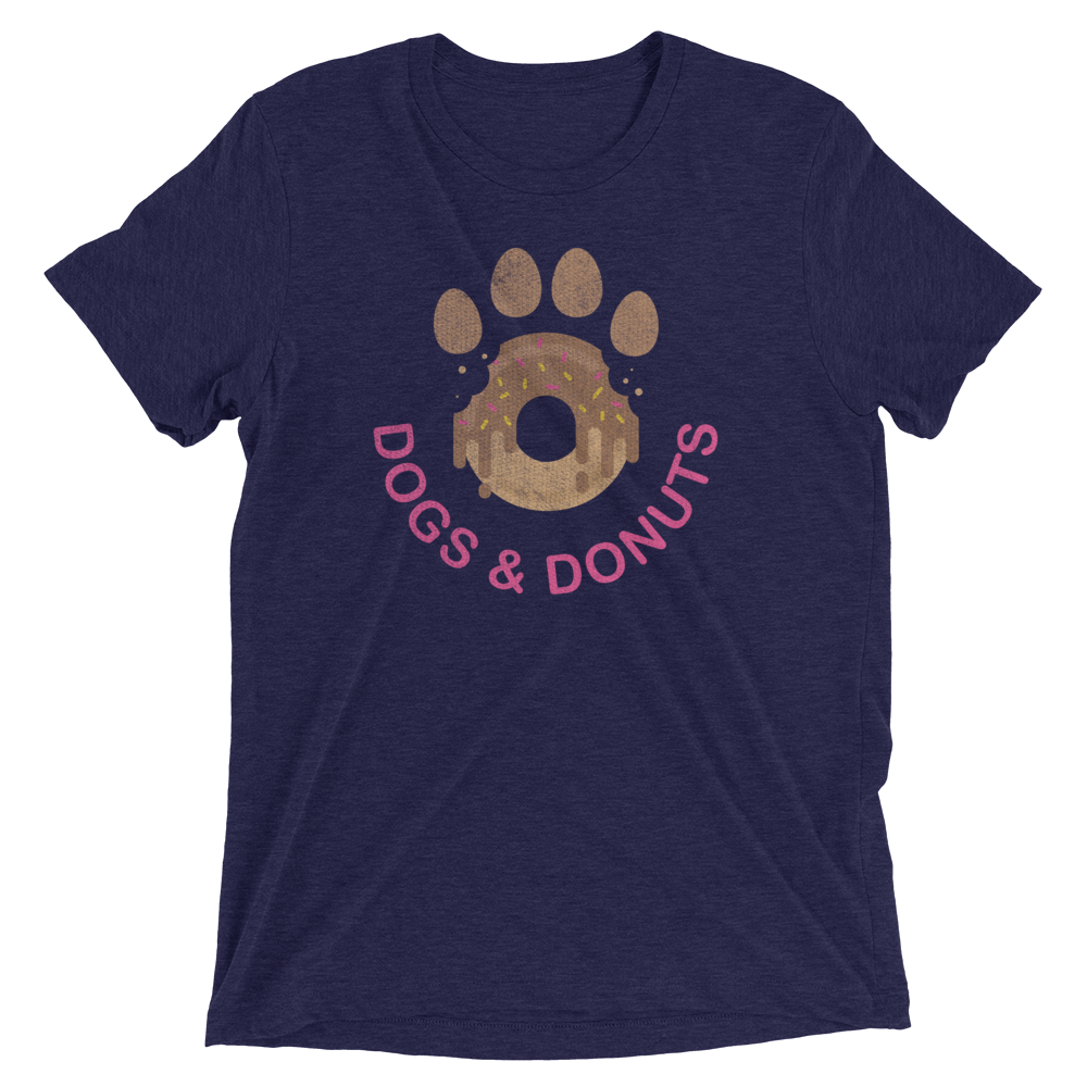 Dogs & Donuts // Chocolate Edition - Short sleeve t-shirt