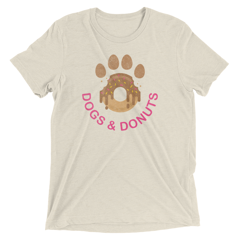 Dogs & Donuts // Chocolate Edition - Short sleeve t-shirt