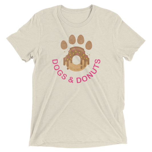 Dogs & Donuts // Chocolate Edition - Short sleeve t-shirt