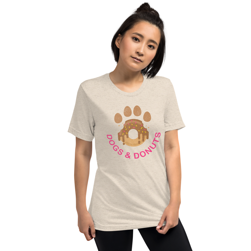 Dogs & Donuts // Chocolate Edition - Short sleeve t-shirt