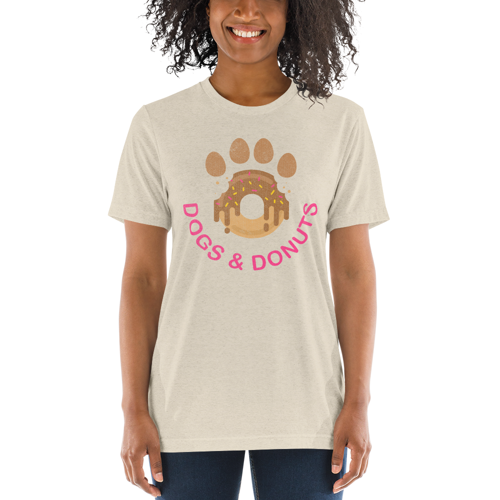 Dogs & Donuts // Chocolate Edition - Short sleeve t-shirt