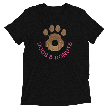 Dogs & Donuts // Chocolate Edition - Short sleeve t-shirt