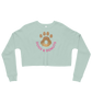 Dogs & Donuts // Chocolate Edition - Crop Sweatshirt