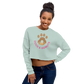 Dogs & Donuts // Chocolate Edition - Crop Sweatshirt